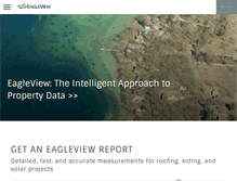 Tablet Screenshot of eagleview.com
